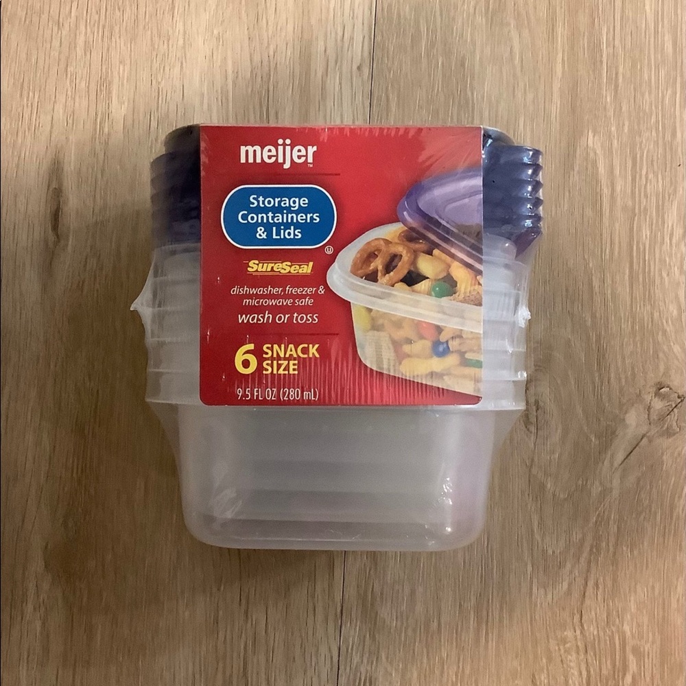 Snack Size Containers New